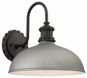 Escudilla One Light Outdoor Wall Mount Sand SilverOutdoor wall sconces with motion sensor