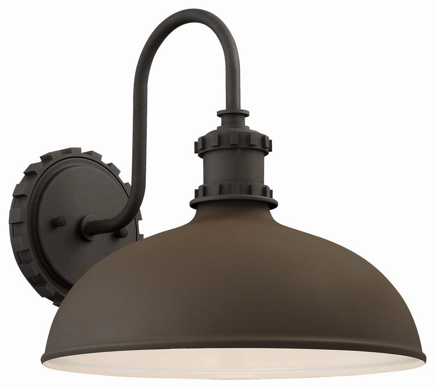 Escudilla One Light Outdoor Wall Mount Textured BronzeOutdoor wall sconces with motion sensor