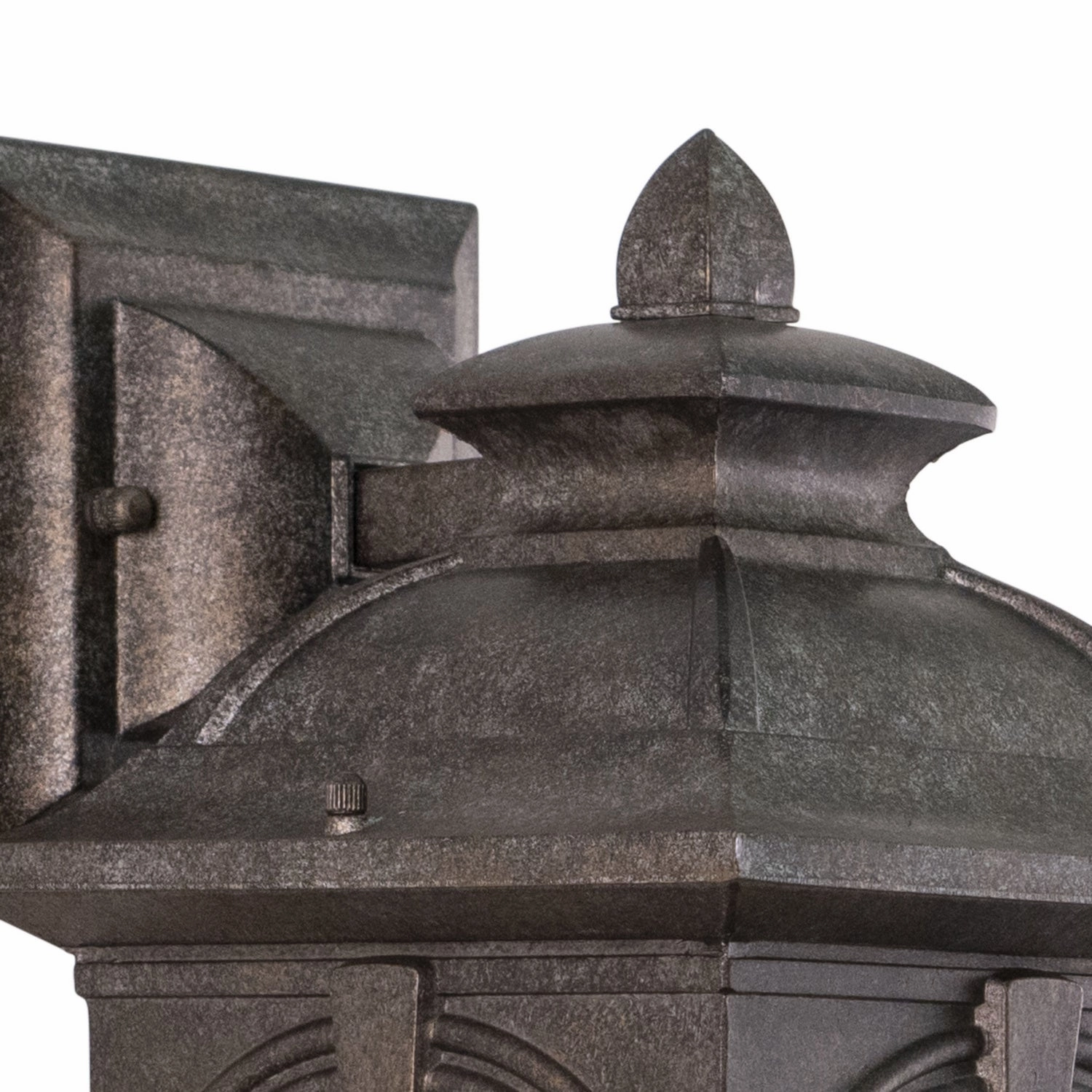 Essex One Light Outdoor Wall Mount Lava Stone