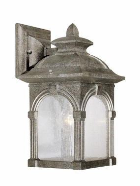 Essex One Light Outdoor Wall Mount Lava StoneOutdoor wall sconces with motion sensor
