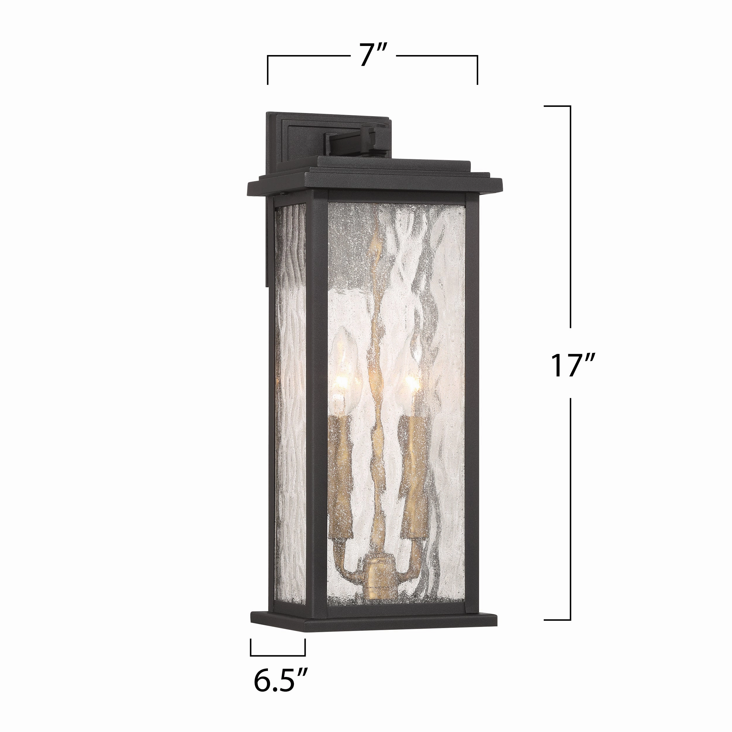 Estate 2-Light Outdoor Wall Sconce 17"