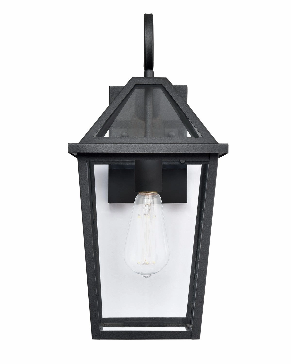 Eston One Light Outdoor Wall Sconce Textured BlackOutdoor wall sconces with motion sensor