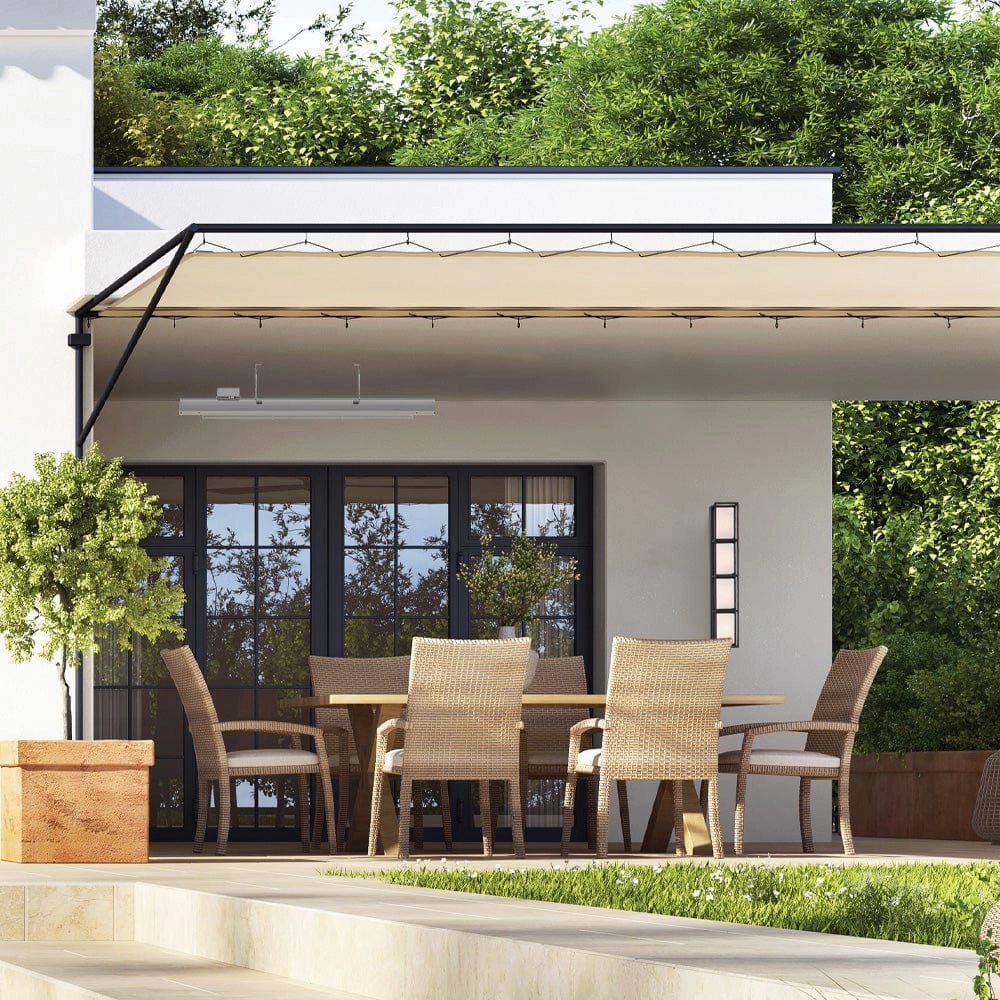 Eurofase EF20 Series 39-inch Stainless Steel Single Element 2000 Watt Electric Patio Heater