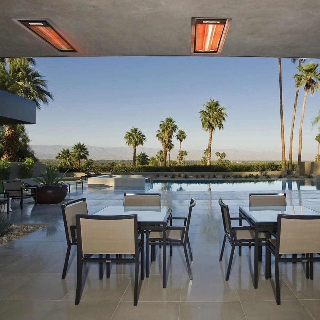 Eurofase EF20 Series 39-inch Stainless Steel Single Element 2000 Watt Electric Patio Heater