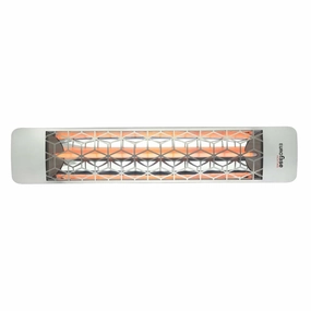 Eurofase EF25 Series 39-Inch Stainless Steel Single Element 2500 Watt 480V Electric Patio Heater with Decor Plateweatherproof outdoor heater