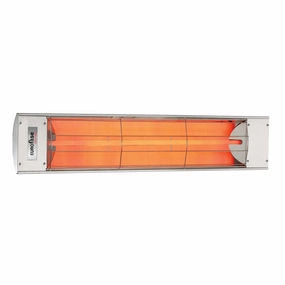 Eurofase EF25 Series 39-inch Stainless Steel Single Element 2500 Watt Electric Patio Heaterweatherproof outdoor heater