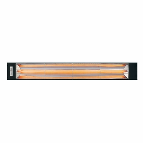 Eurofase EF30 Series 61-inch Black Stainless Steel Single Element  3000 Watt Electric Patio Heaterweatherproof outdoor heater