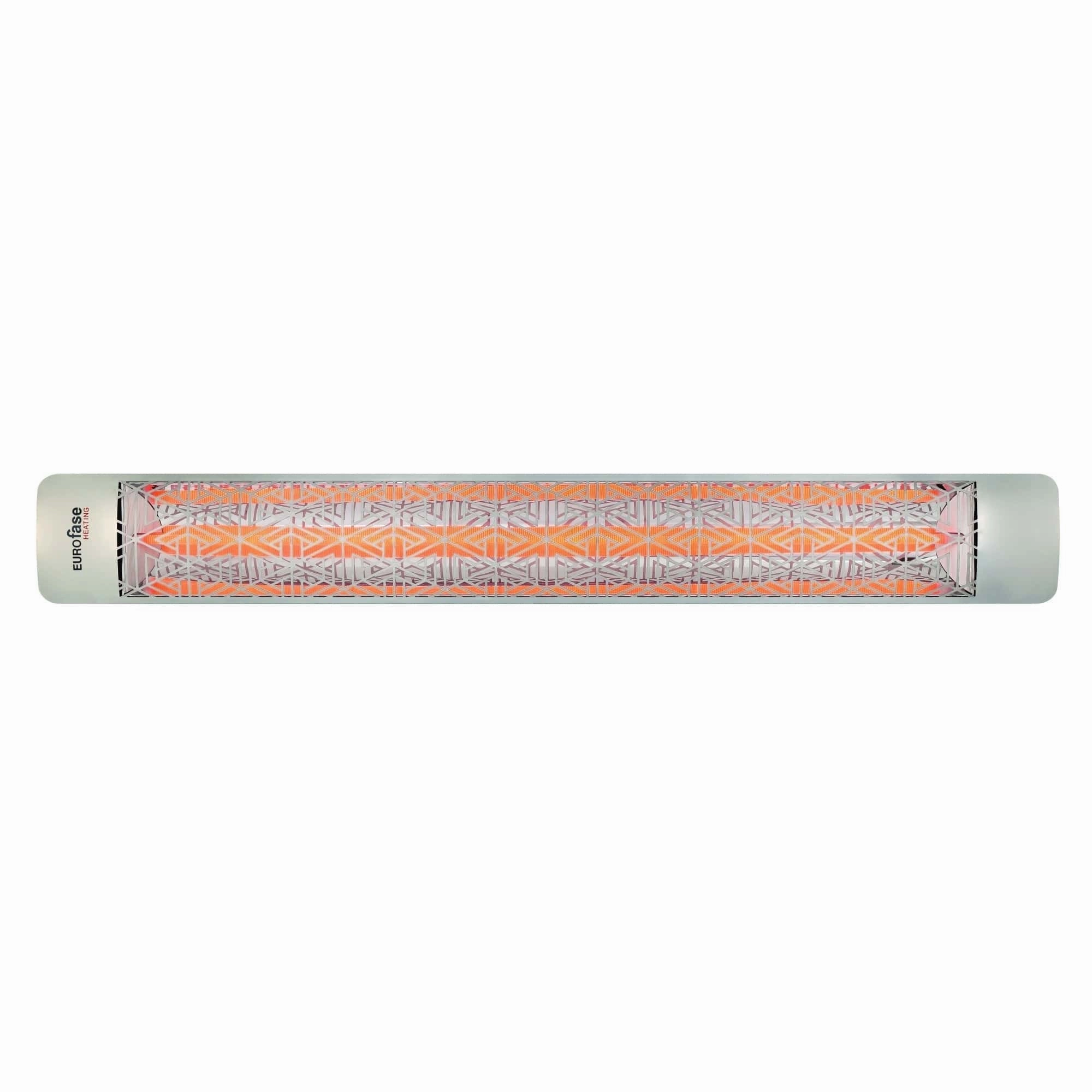 Eurofase EF30 Series 61-inch Stainless Steel Single Element 3000 Watt Electric 240V Patio Heater with Decor Plate