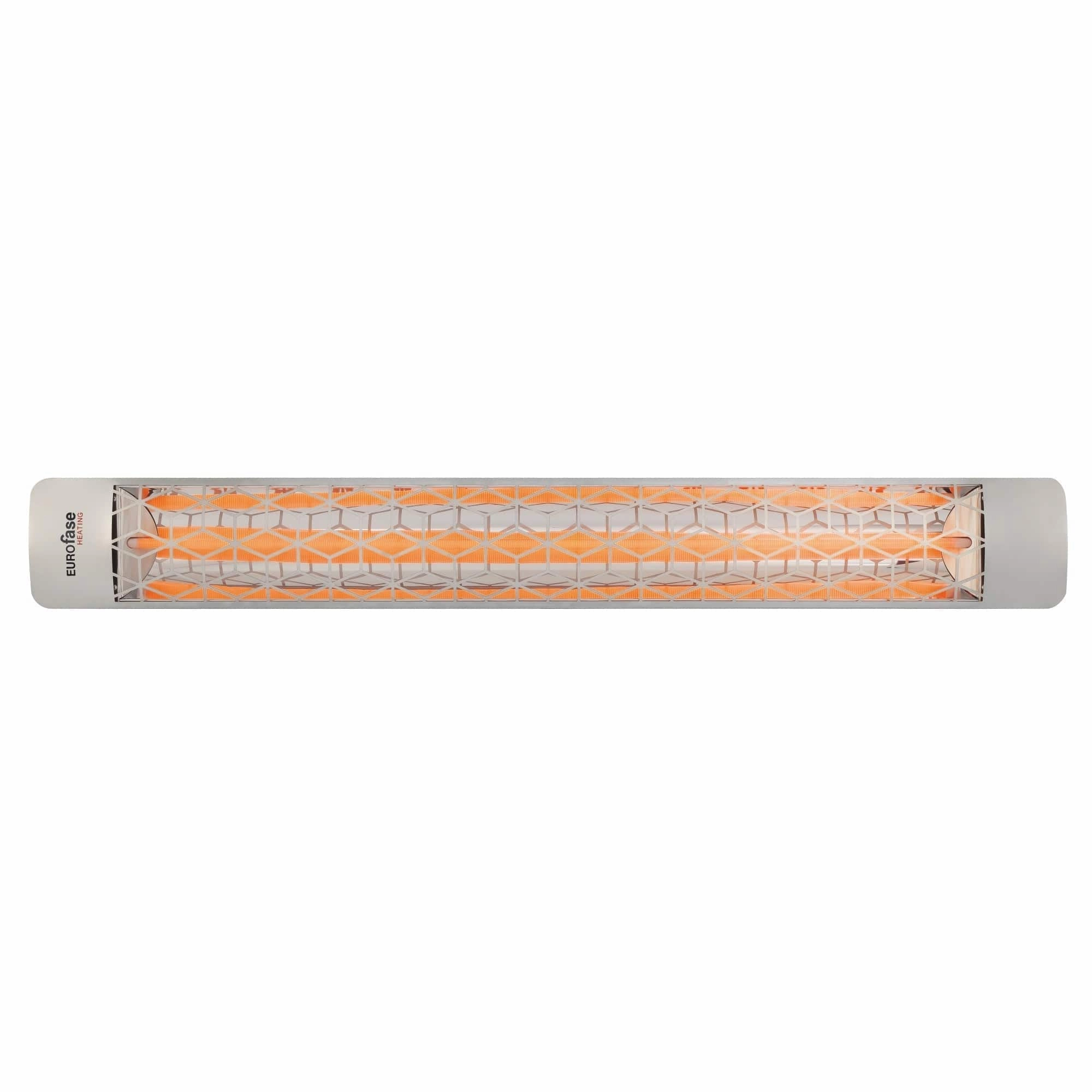 Eurofase EF30 Series 61-inch Stainless Steel Single Element 3000 Watt Electric 240V Patio Heater with Decor Plate