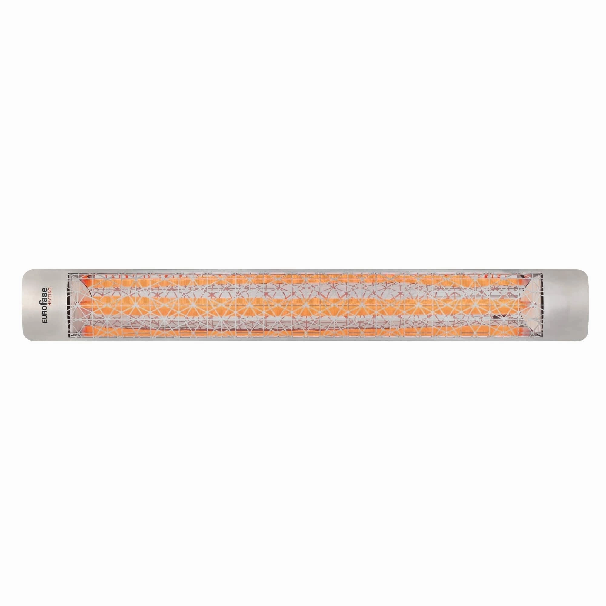 Eurofase EF30 Series 61-inch Stainless Steel Single Element 3000 Watt Electric 240V Patio Heater with Decor Plate