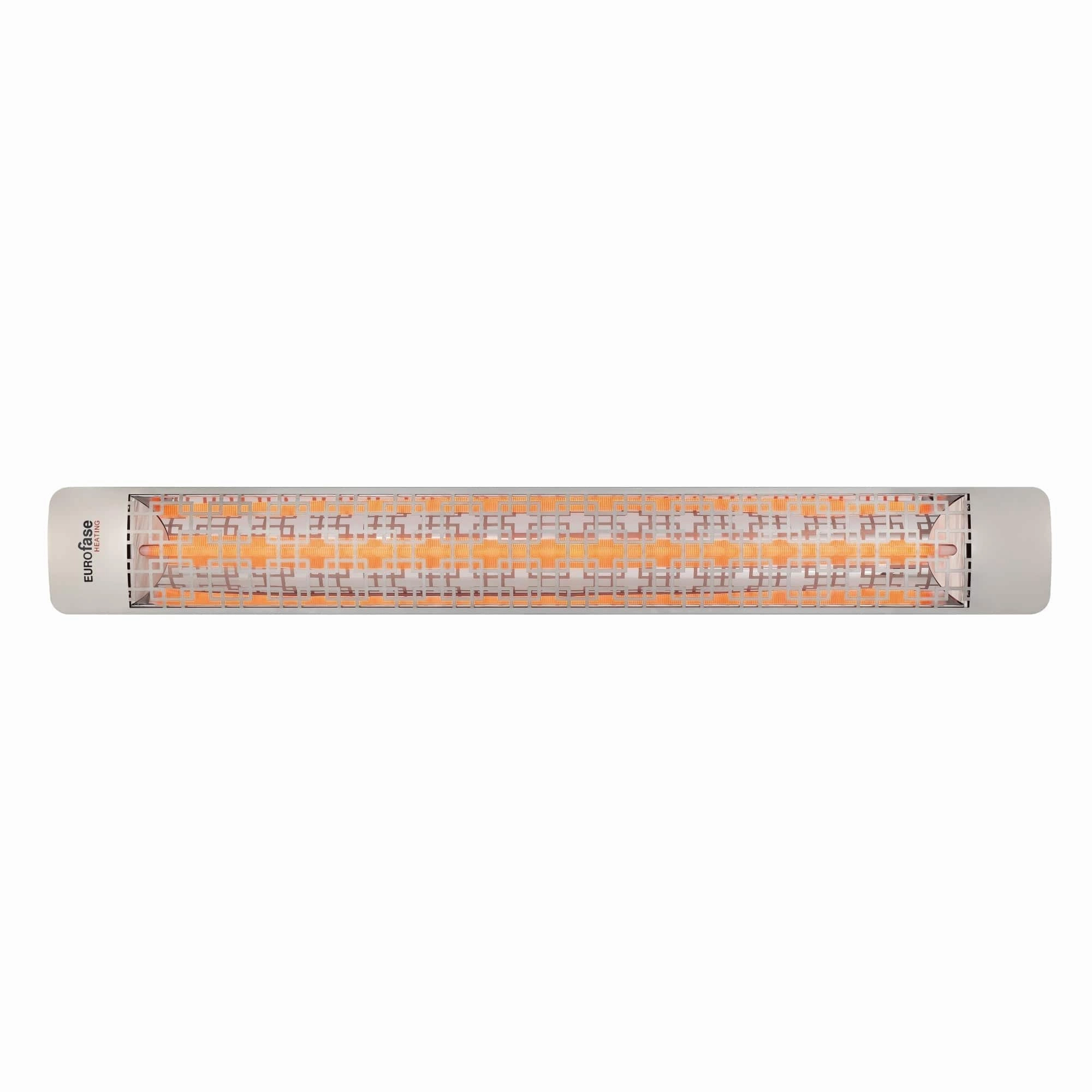 Eurofase EF30 Series 61-Inch Stainless Steel Single Element 3000 Watt Electric 277V Patio Heater with Decor Plate