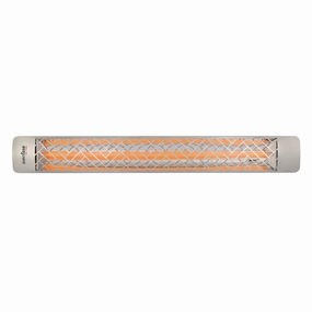 Eurofase EF30 Series 61-Inch Stainless Steel Single Element 3000 Watt Electric 277V Patio Heater with Decor Plateweatherproof outdoor heater