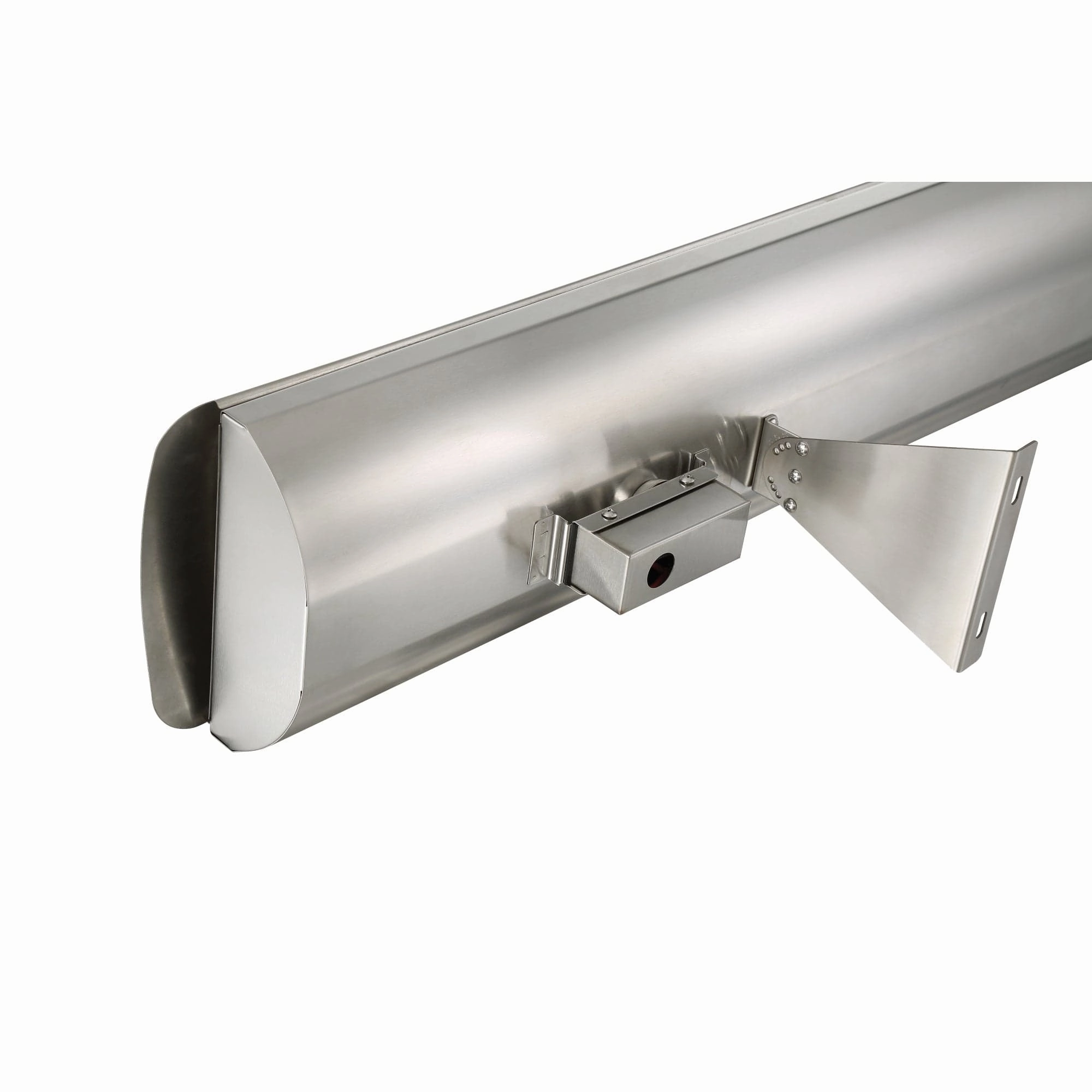 Eurofase EF40 Series 39-inch Stainless Steel Dual Element 4000 Watt 277V Electric Patio Heater with Decor Plate