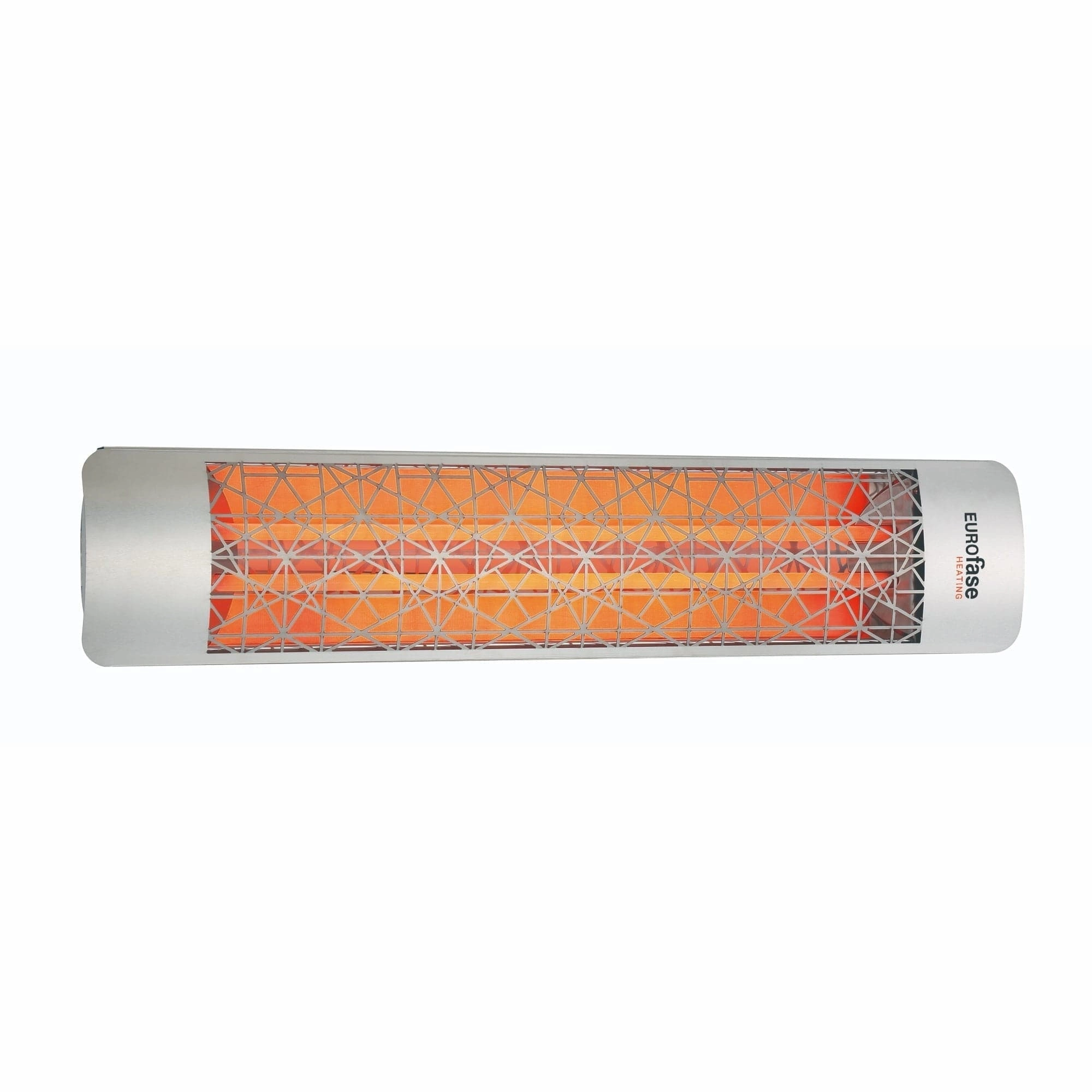 Eurofase EF40 Series 39-inch Stainless Steel Dual Element 4000 Watt 277V Electric Patio Heater with Decor Plate