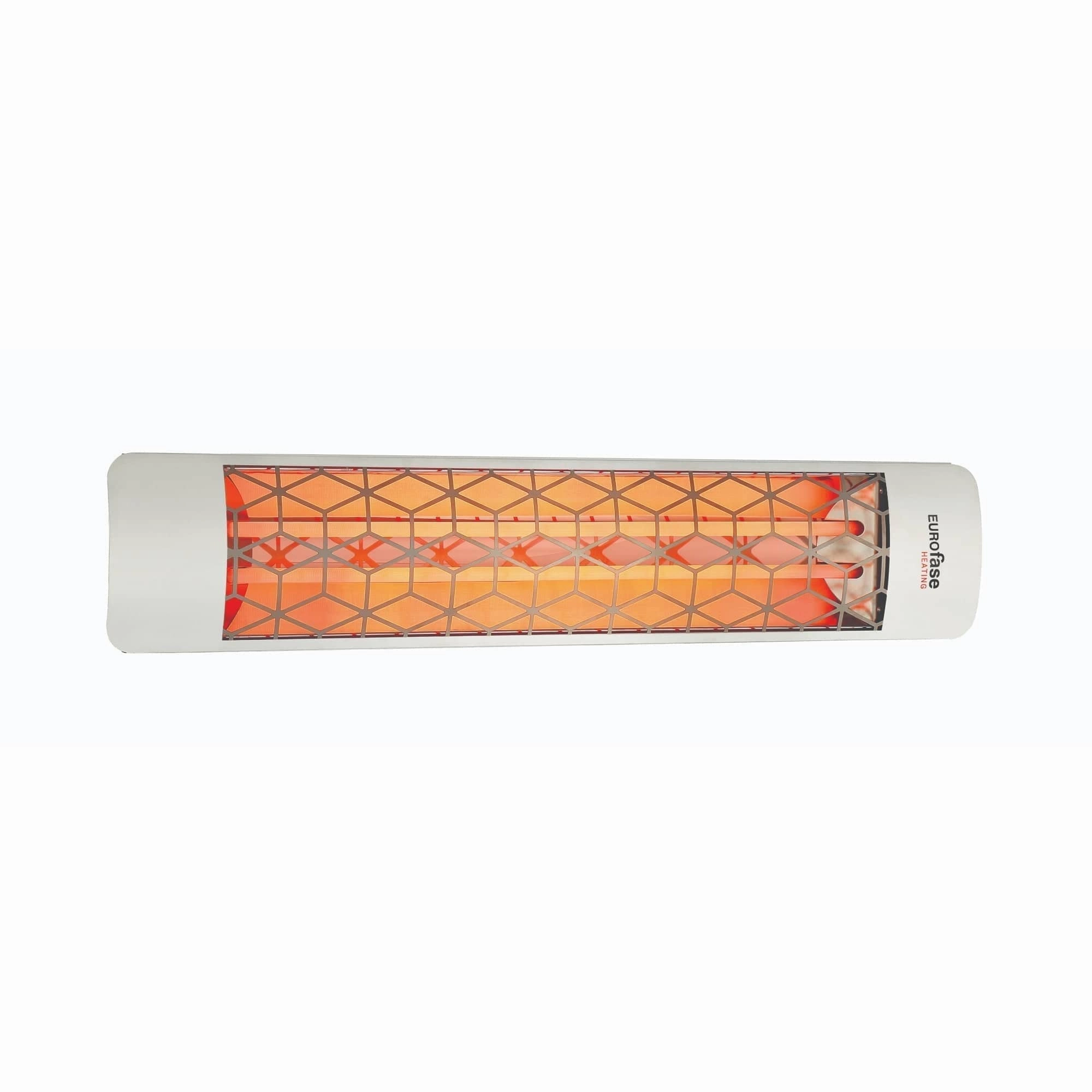 Eurofase EF50 Series 39-inch Stainless Steel Dual Element 5000 Watt 277V Electric Patio Heater with Decor Plate