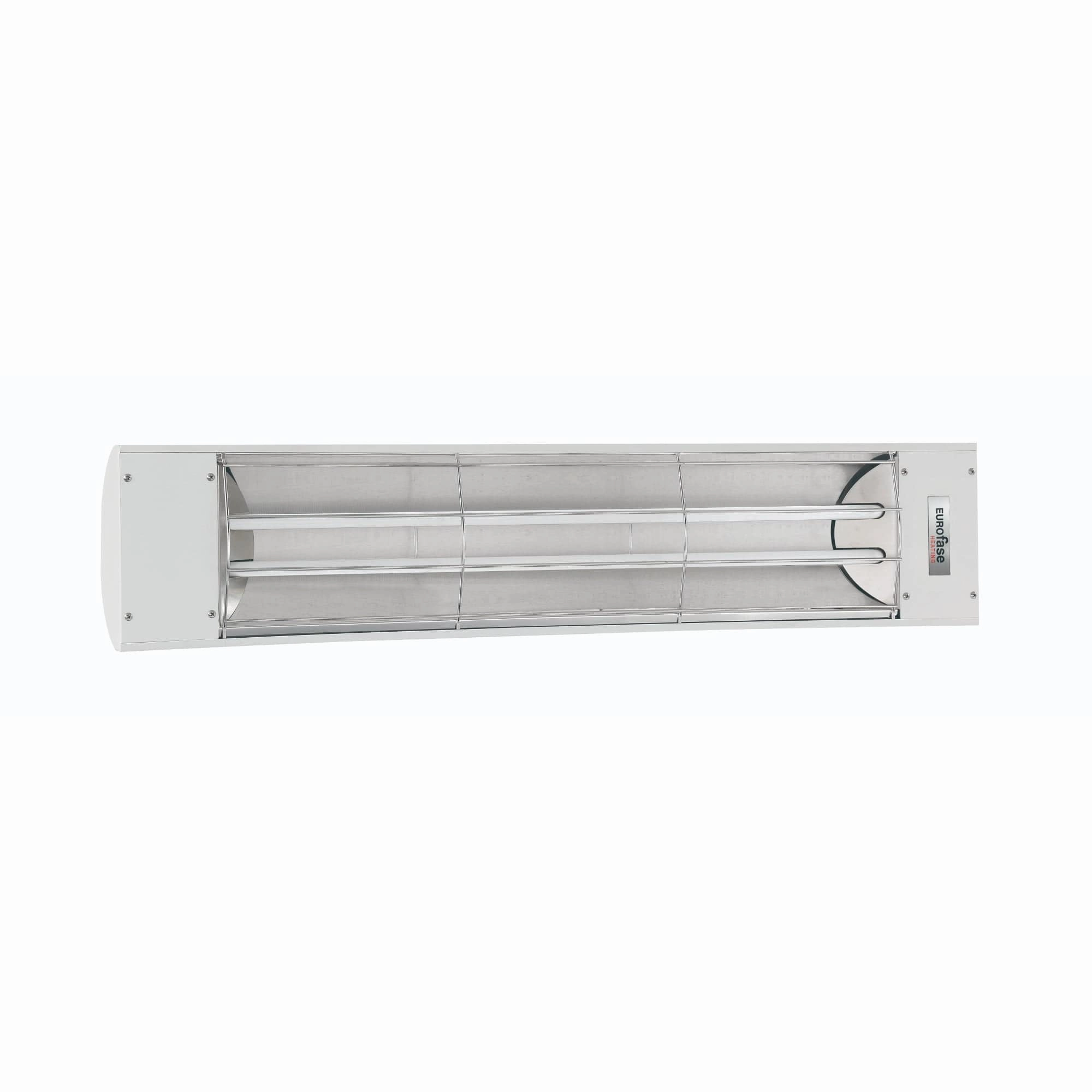 Eurofase EF50 Series 39-inch White Stainless Steel Dual Element 5000 Watt Electric Patio Heater