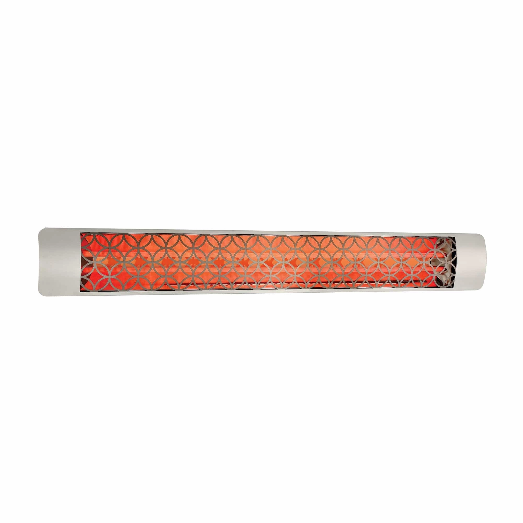 Eurofase EF60 Series 61-inch Stainless Steel Dual Element 6000 Watt 208V Electric Patio Heater with Decor Plate