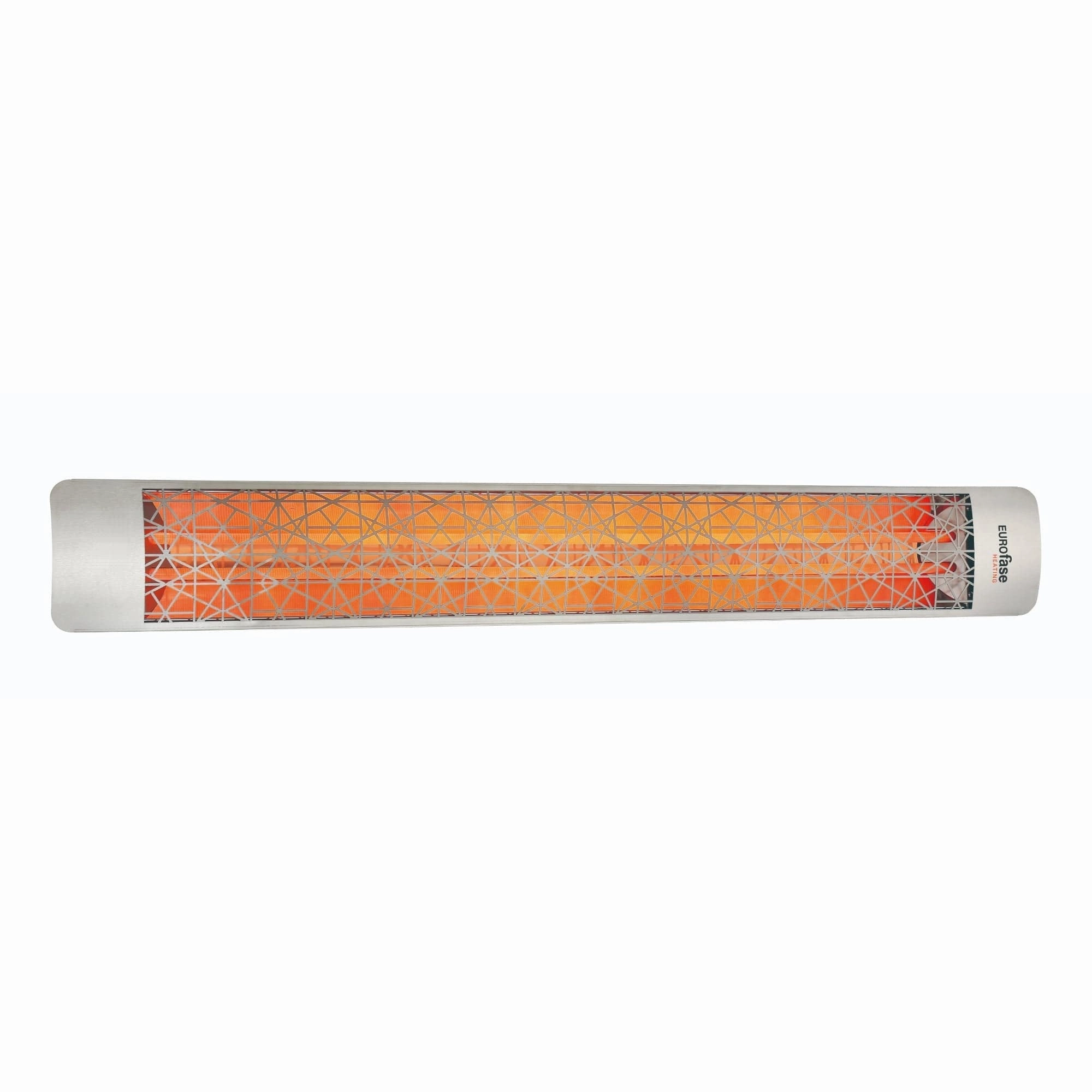 Eurofase EF60 Series 61-inch Stainless Steel Dual Element 6000 Watt 208V Electric Patio Heater with Decor Plateweatherproof outdoor heater