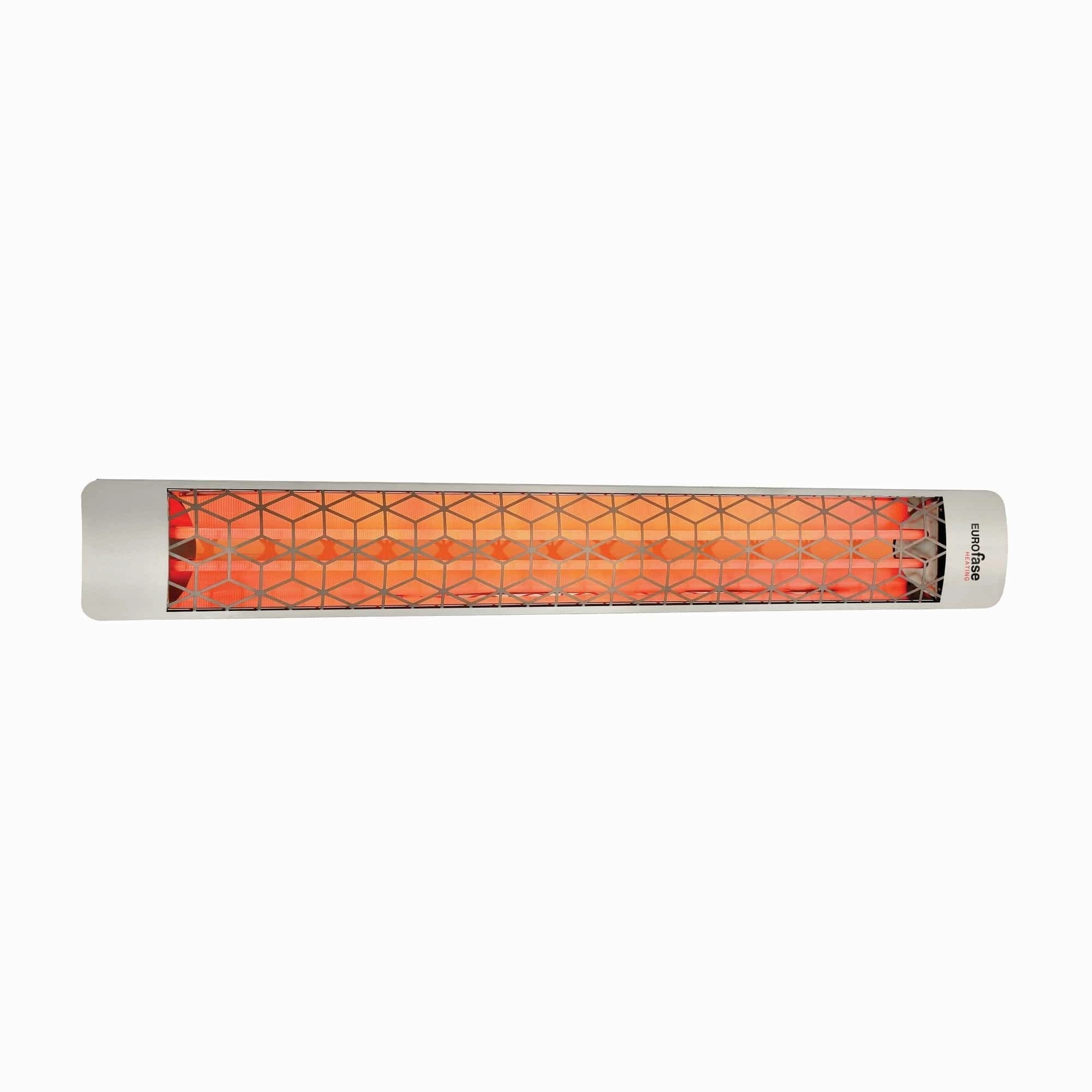 Eurofase EF60 Series 61-inch Stainless Steel Dual Element 6000 Watt 240V Electric Patio Heater with Decor Plate