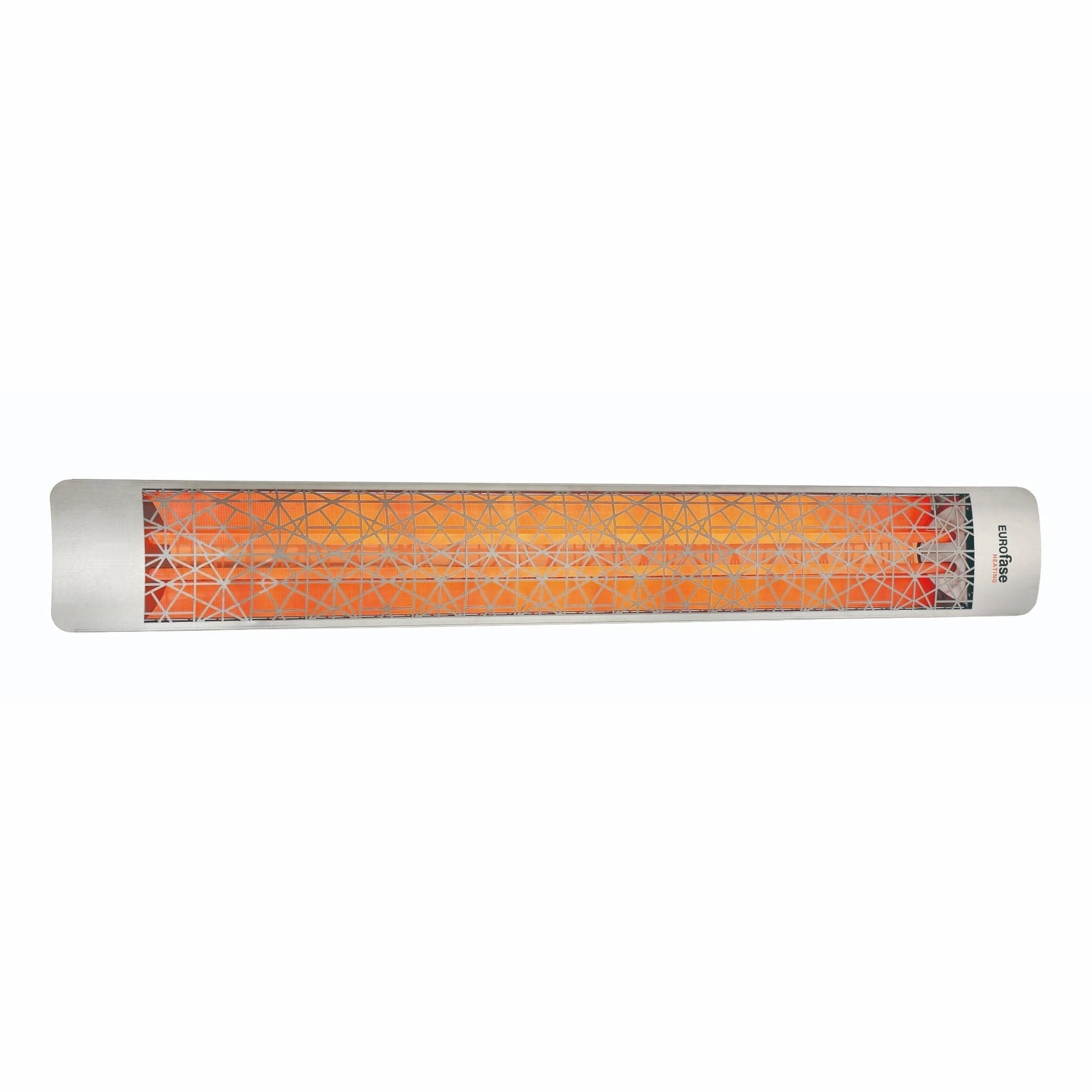Eurofase EF60 Series 61-inch Stainless Steel Dual Element 6000 Watt 240V Electric Patio Heater with Decor Plateweatherproof outdoor heater