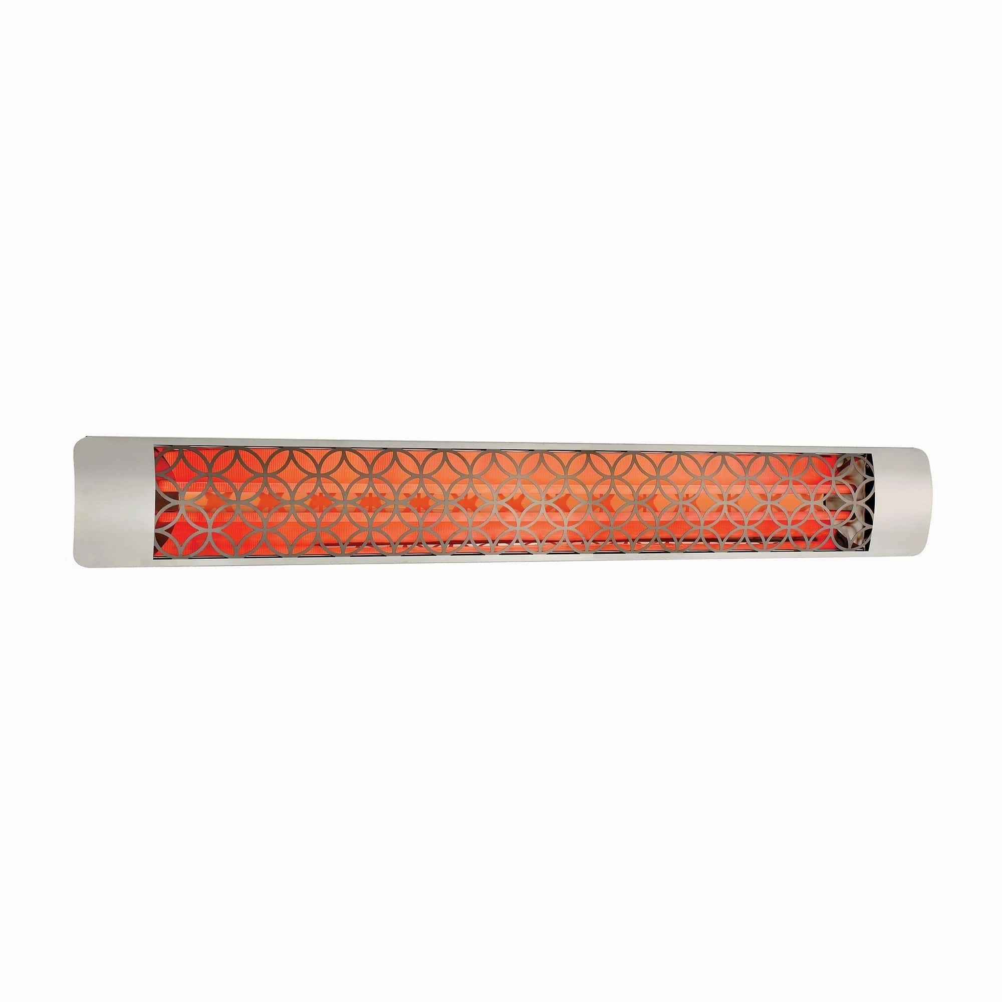 Eurofase EF60 Series 61-inch Stainless Steel Dual Element 6000 Watt 277V Electric Patio Heater with Decor Plate