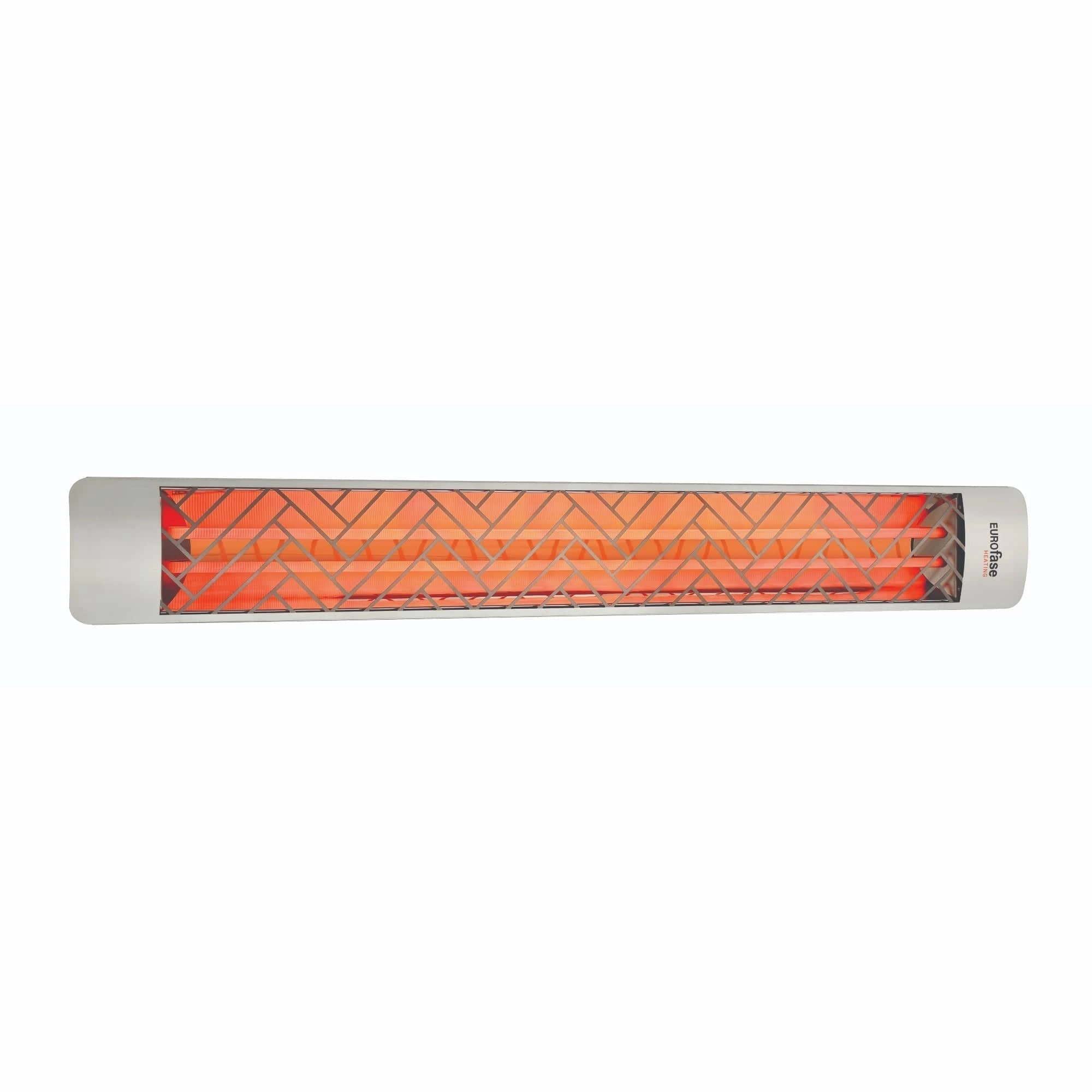 Eurofase EF60 Series 61-inch Stainless Steel Dual Element 6000 Watt 277V Electric Patio Heater with Decor Plate