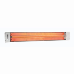 Eurofase EF60 Series 61-inch Stainless Steel Dual Element 6000 Watt Electric Patio Heaterweatherproof outdoor heater