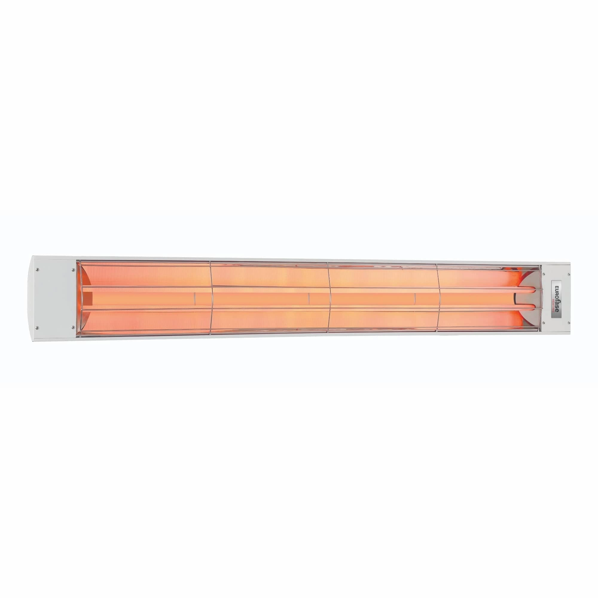 Eurofase EF60 Series 61-inch White Stainless Steel Dual Element 6000 Watt Electric Patio Heaterweatherproof outdoor heater
