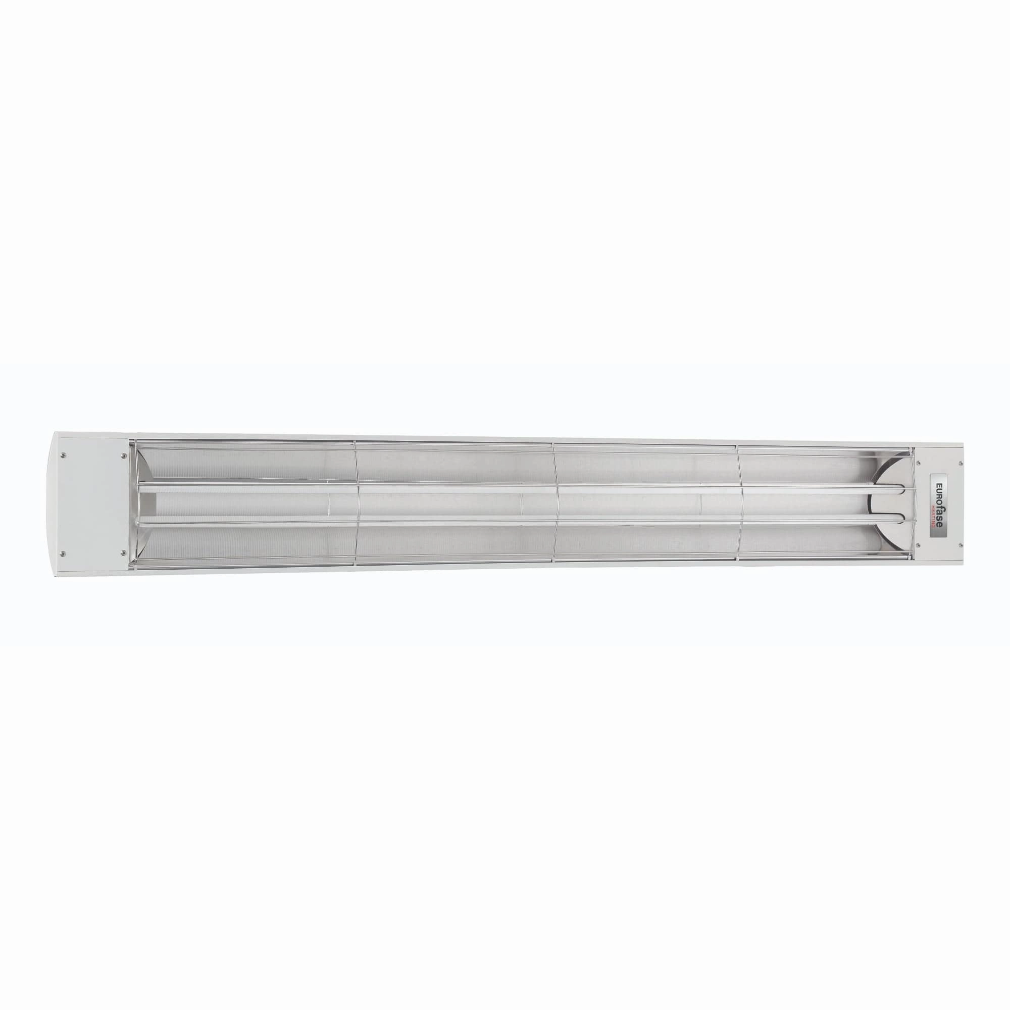 Eurofase EF60 Series 61-inch White Stainless Steel Dual Element 6000 Watt Electric Patio Heater