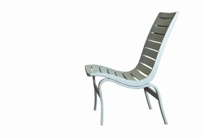 Eva Aluminium Side Chairoutdoor patio furniture set