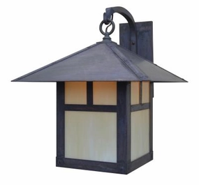 Evergreen One Light Wall Mount Mission BrownOutdoor wall sconces with motion sensor