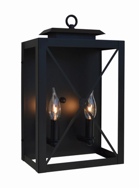 Exeter Two Light Wall Sconce BronzeOutdoor wall sconces with motion sensor