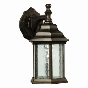 Exterior One Light Outdoor Lantern Olde BronzeOutdoor wall sconces with motion sensor