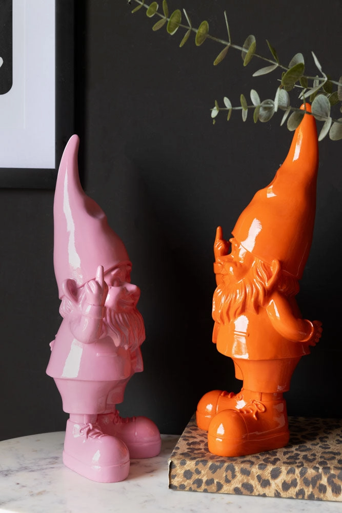 Fabulous Orange Naughty Gnome