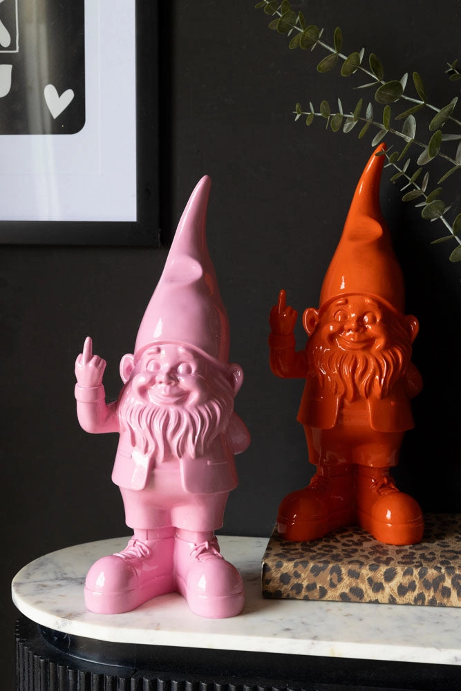 Fabulous Orange Naughty Gnome