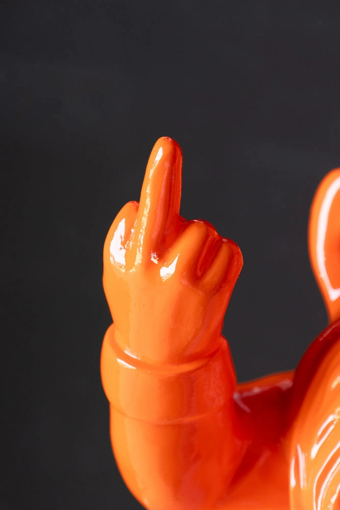 Fabulous Orange Naughty Gnome