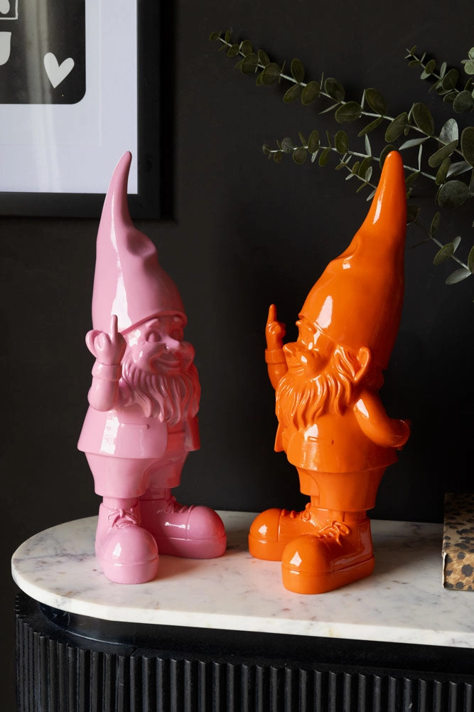 Fabulous Orange Naughty Gnome