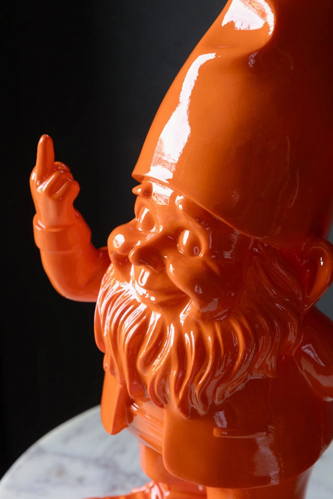 Fabulous Orange Naughty Gnome