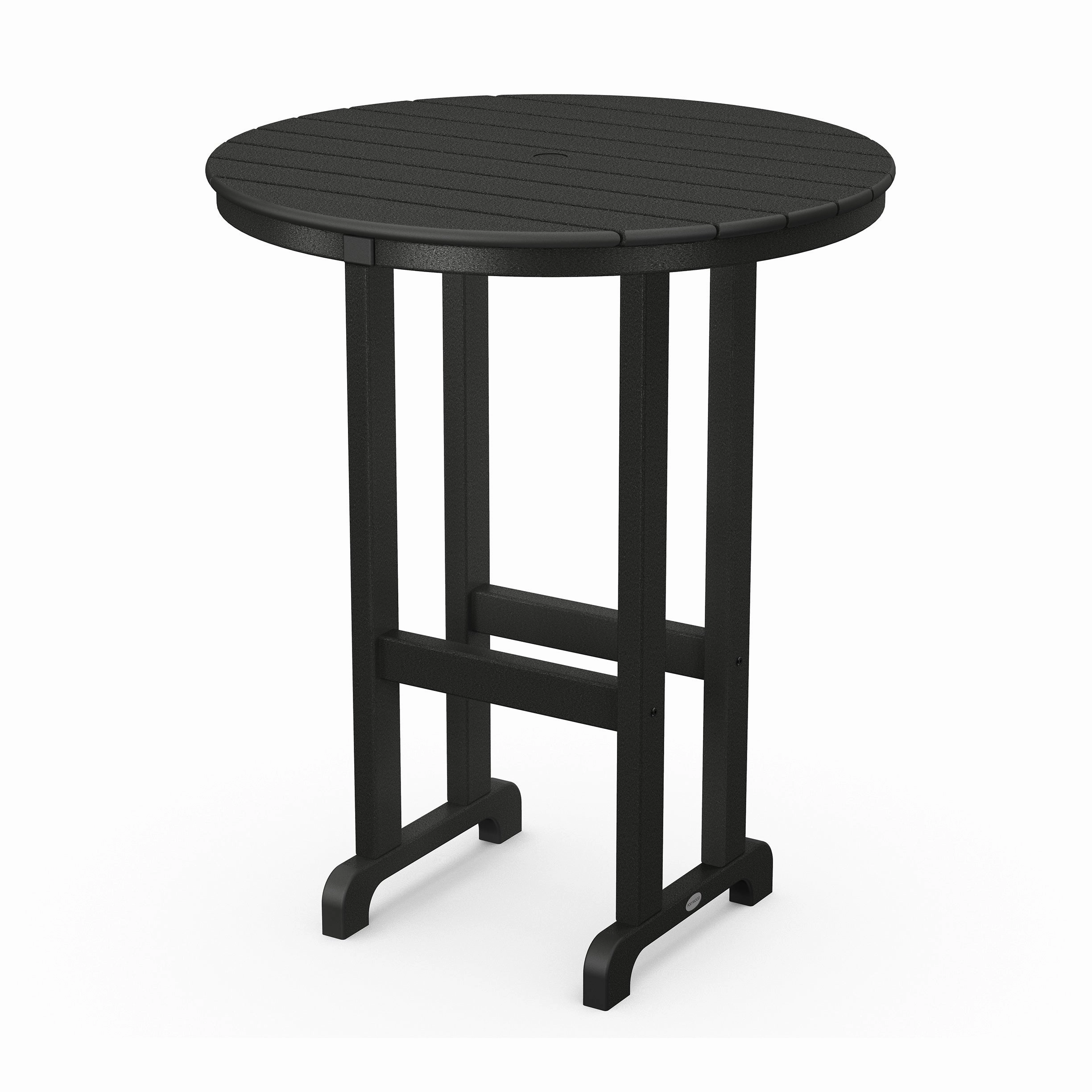 Farmhouse 36" Round Bar TableHDPE eco-friendly polywood furniture set