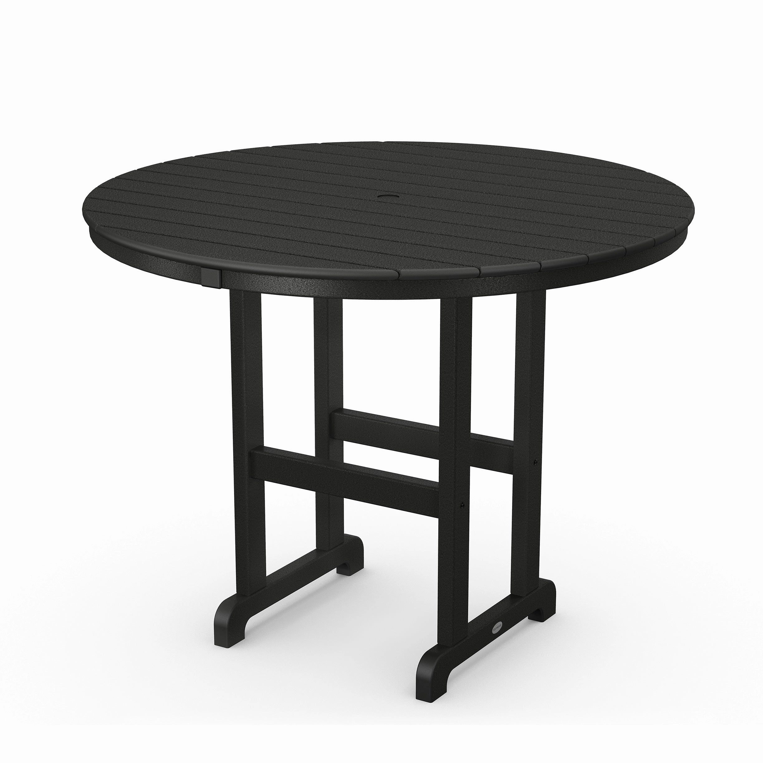 Farmhouse 48" Round Counter TableHDPE eco-friendly polywood furniture set