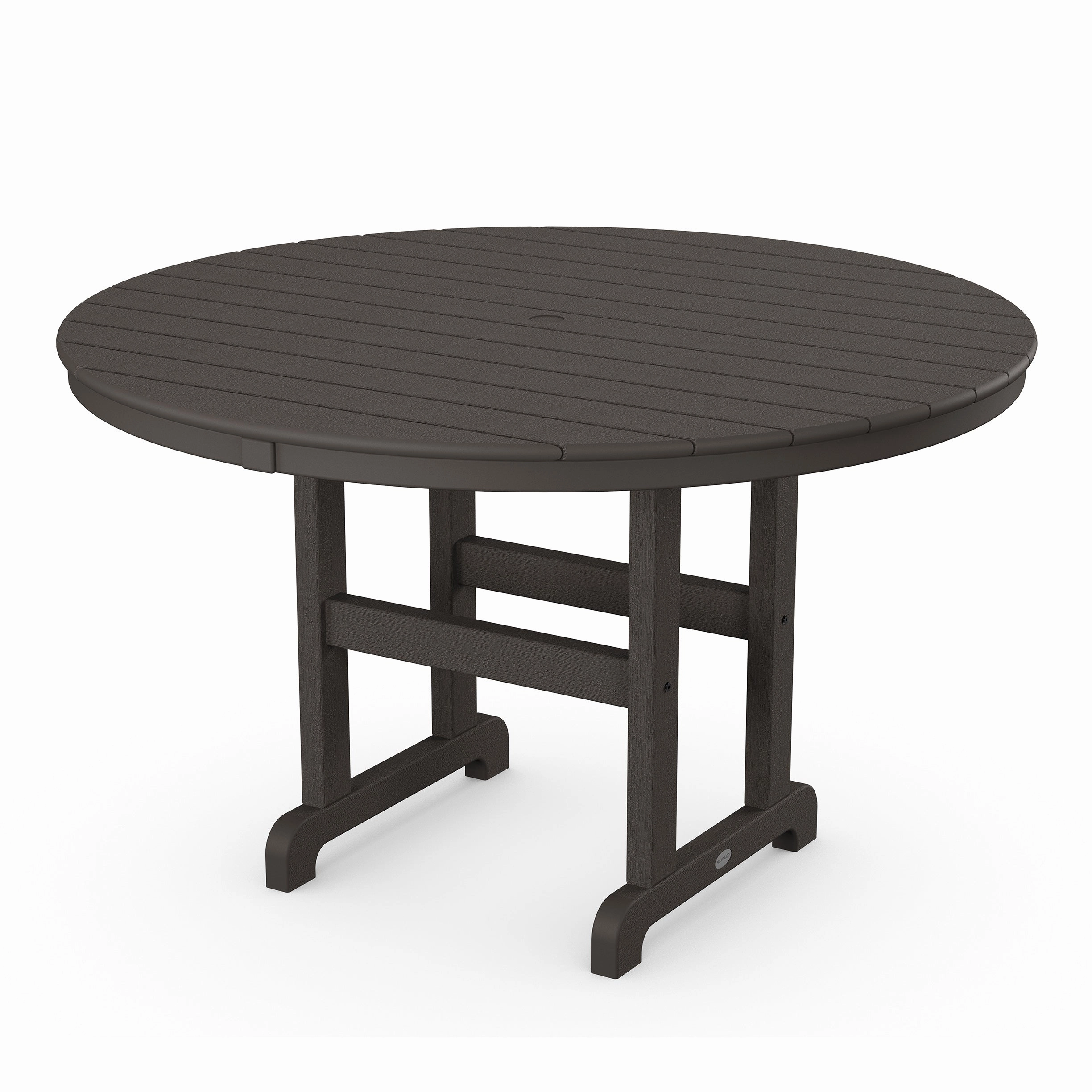 Farmhouse 48" Round Dining TableHDPE eco-friendly polywood furniture set