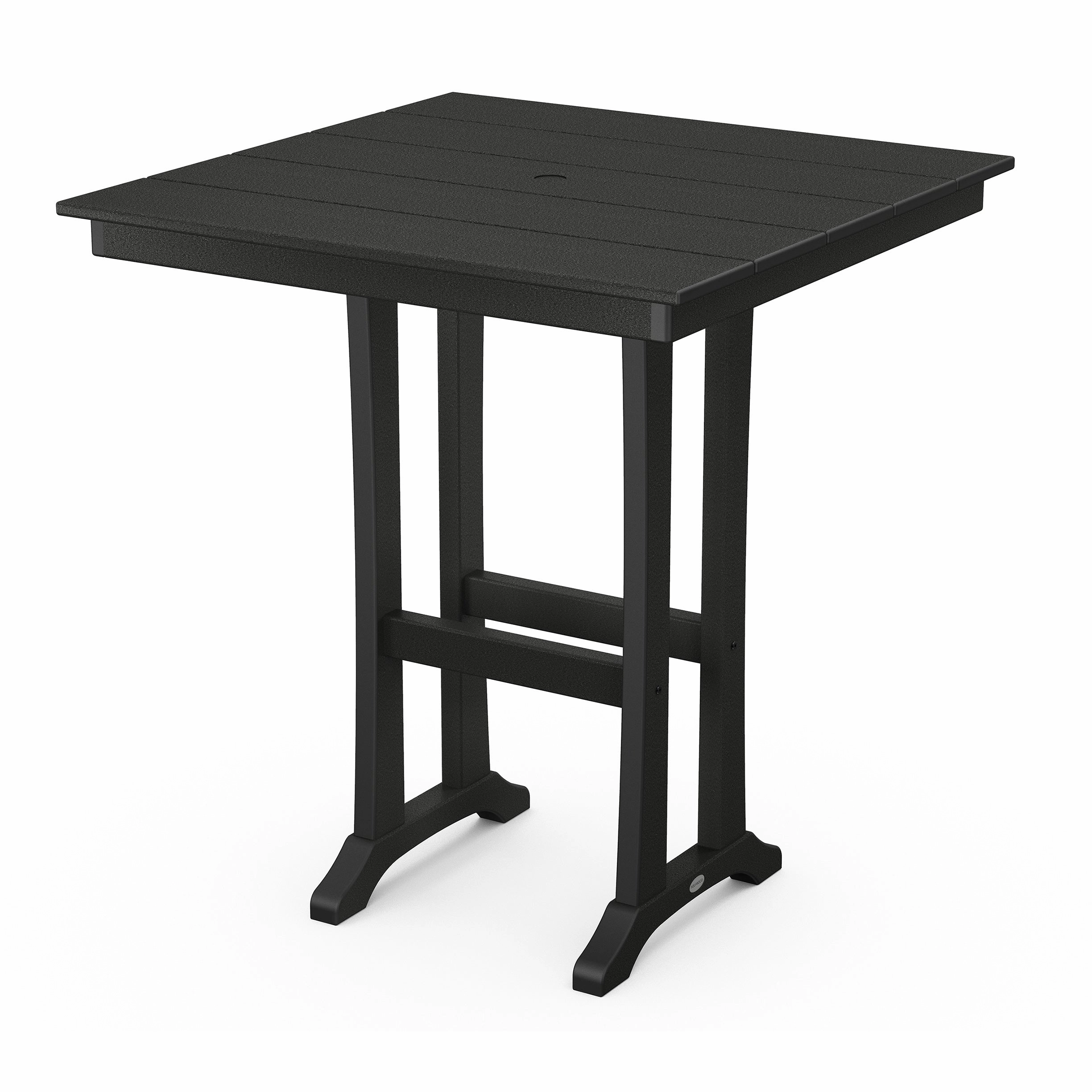 Farmhouse Trestle 37" Bar TableHDPE eco-friendly polywood furniture set