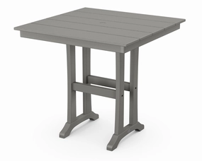 Farmhouse Trestle 37" Counter Tableoutdoor patio furniture set