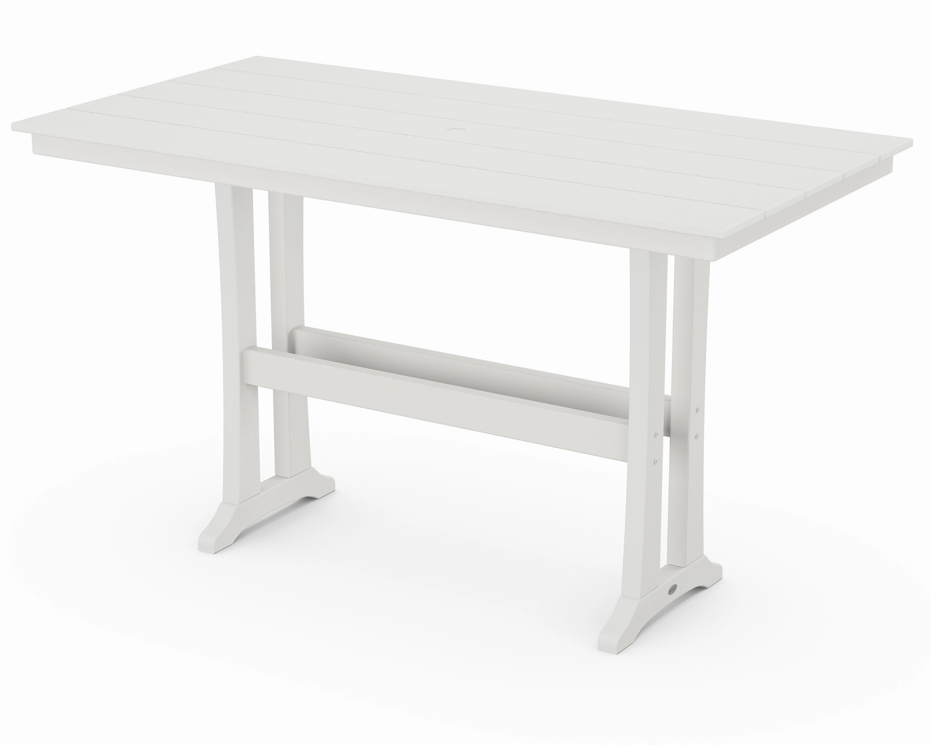 Farmhouse Trestle 37" x 72" Bar Table