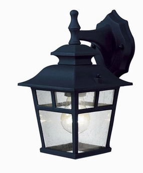Fieldhouse One Light Outdoor Lantern BlackOutdoor wall sconces with motion sensor