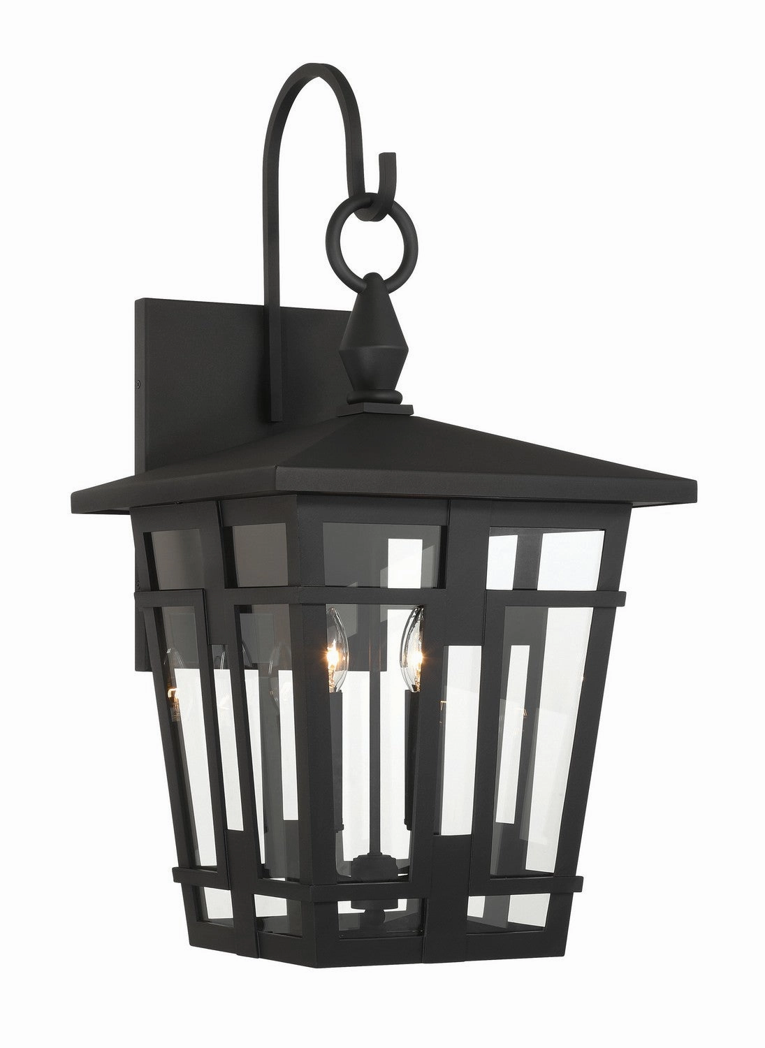Fieldstone Four Light Outdoor Wall Sconce Sand Coal