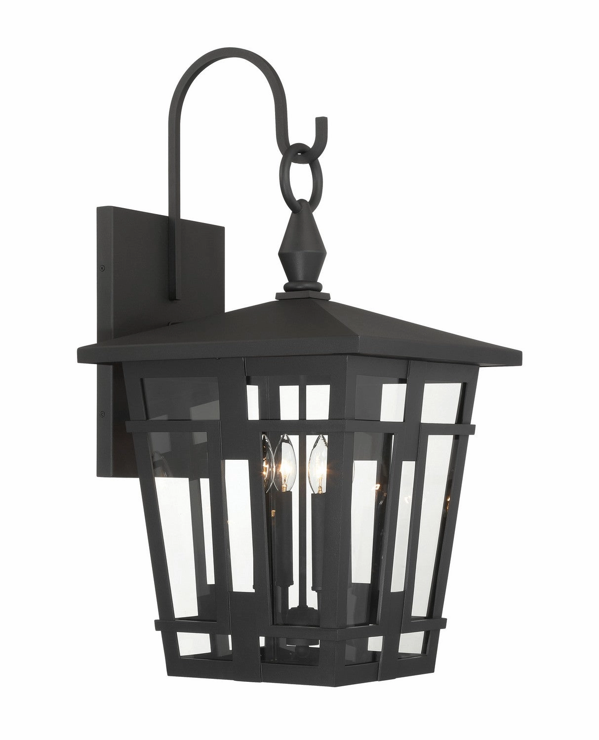 Fieldstone Four Light Outdoor Wall Sconce Sand Coal