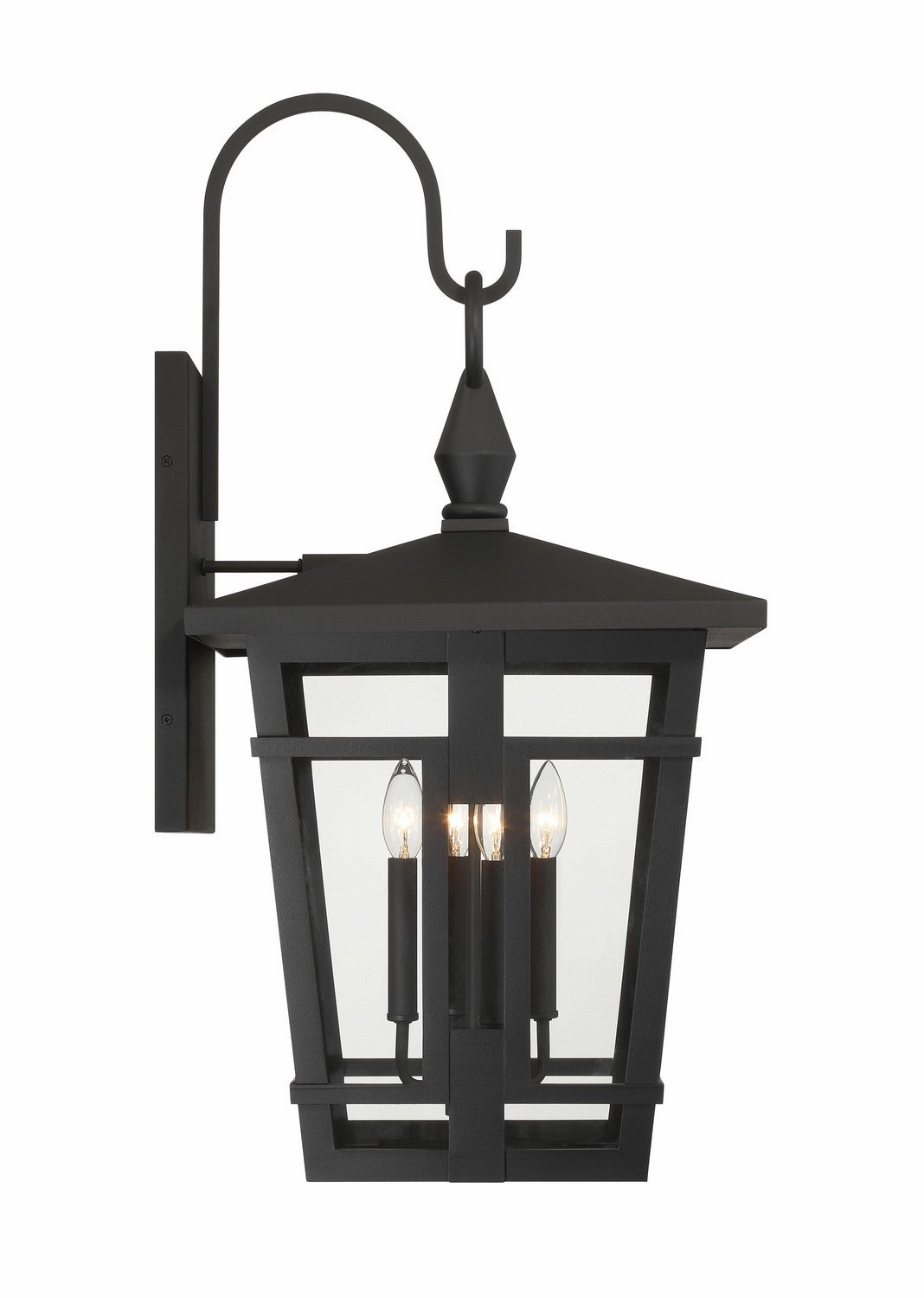 Fieldstone Four Light Outdoor Wall Sconce Sand Coal