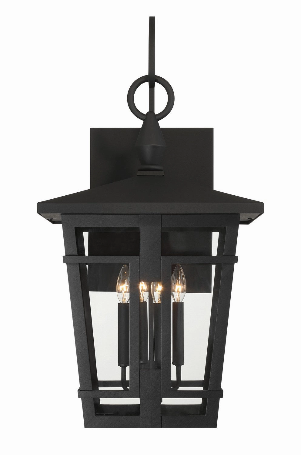 Fieldstone Four Light Outdoor Wall Sconce Sand Coal