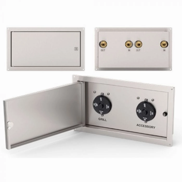 Fire Magic 1-Hour Stainless Steel Double Timer Box 5520-12TStainless steel BBQ tool set